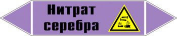 Маркировка трубопровода "нитрат серебра" (a04, пленка, 507х105 мм)" - Маркировка трубопроводов - Маркировки трубопроводов "ЩЕЛОЧЬ" - . Магазин Znakstend.ru