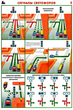ПС48 Сигналы светофоров (ламинированная бумага, А2, 2 листа) - Плакаты - Автотранспорт - . Магазин Znakstend.ru